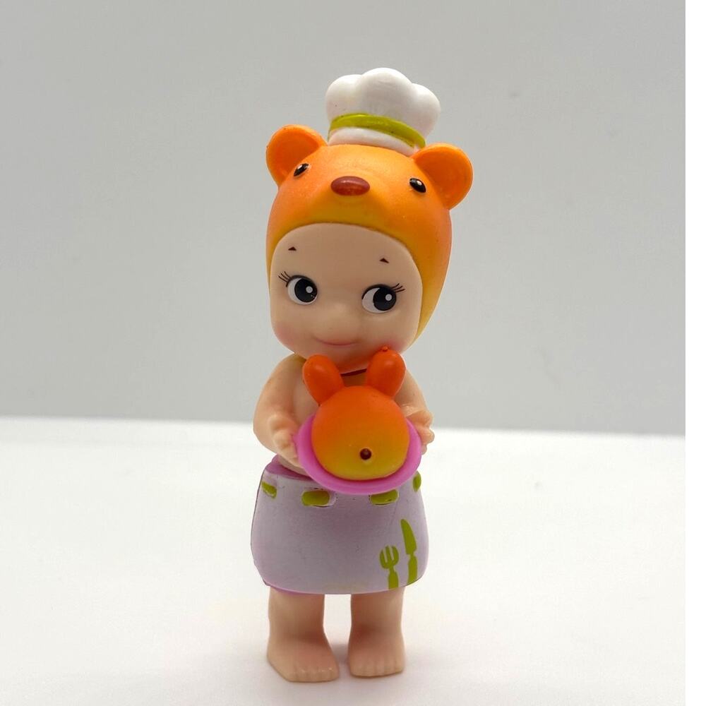 Unbranded Kewpie/Angel Mini Figure, Baker Bear Costume, Open Box - New